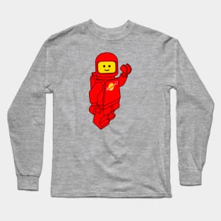 Spaceman! (Red) Long Sleeve T-Shirt